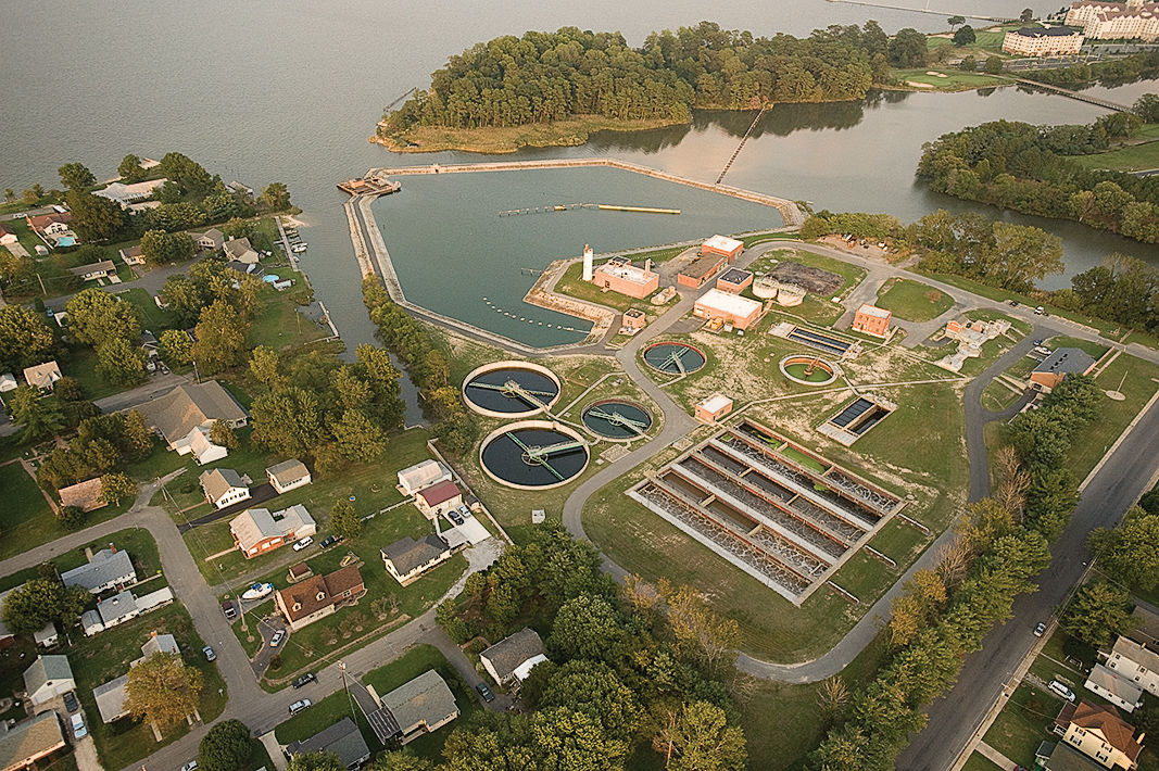 Cambridge, MD, wastewater treatment plant